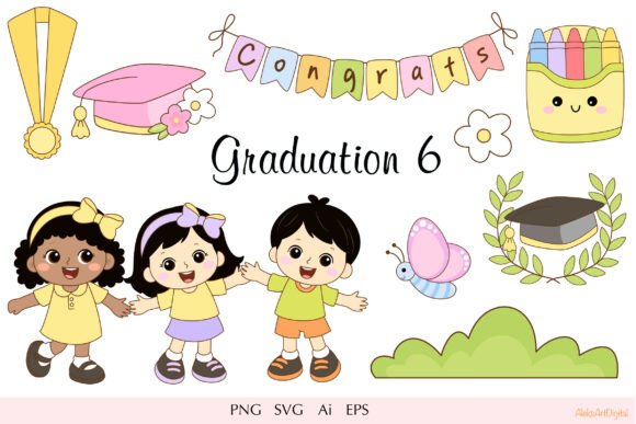 Designing a Joyful Graduation Season with Cute Clipart
