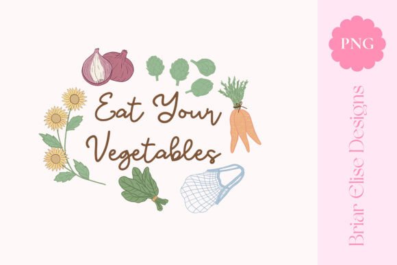 Farmers Market PNG Cute Vegetables for Your Projects