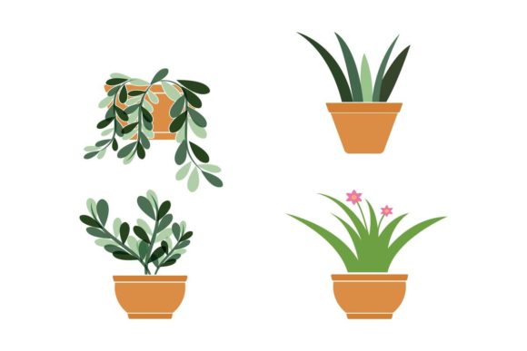 Green Your Graphics: Using Plant in Pot Illustration Vectors