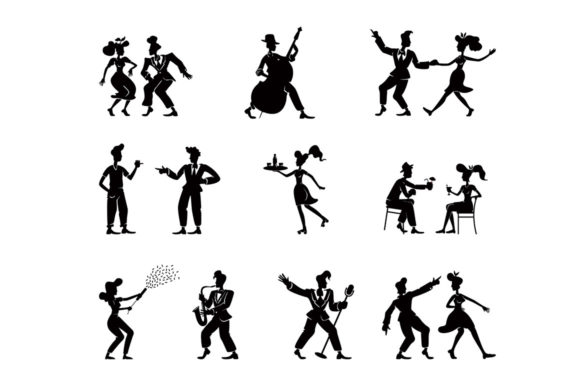 Retro Black Silhouettes: A Designer's Guide to Vintage Style
