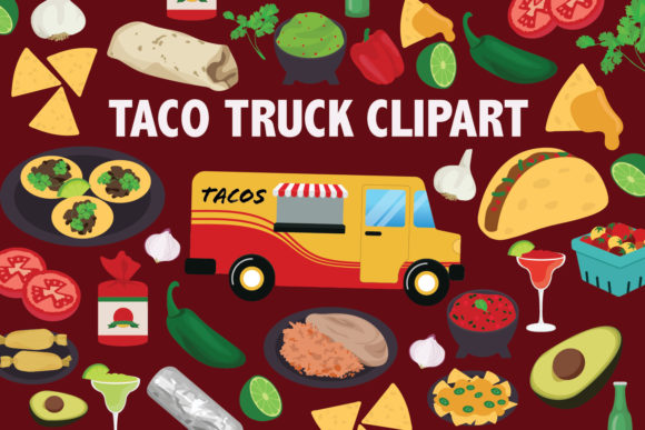 Taco Truck Clipart: A Versatile Asset for Bold Branding