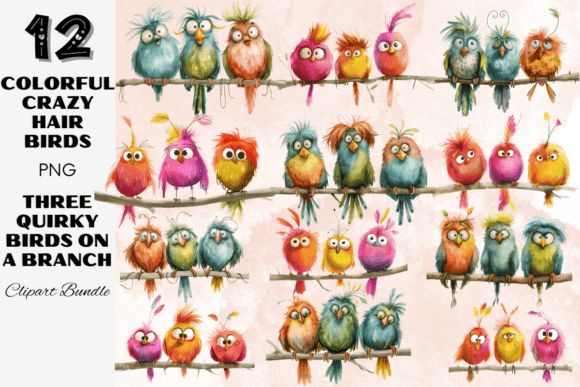 Whimsical Birdies: Infusing Playful Energy Into Your Designs